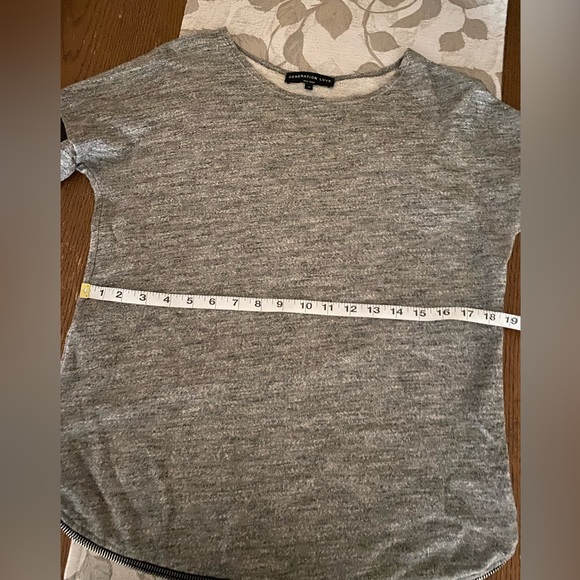 GENERATION LOVE Sweater with real leather detail - Picture 2 of 5